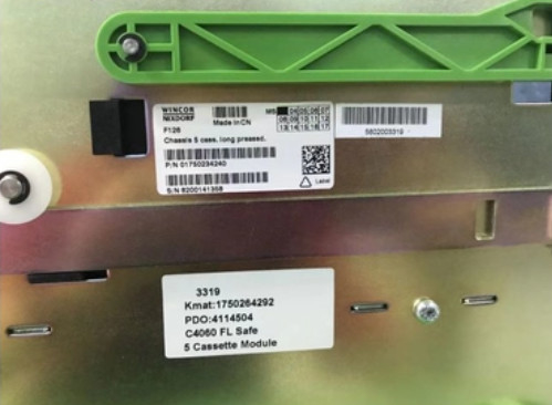 01750234240 1750234240 Bancomat Wincor Nixdorf Chassis 5 Cassette LONG PREASSD Parti di bancomat