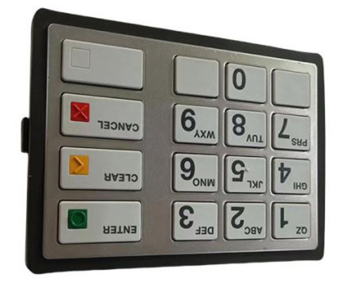 49249441768A 49-249441-768A Parti di bancomat Diebold tastiera EPP7 PCI-Plus LGE ST STL HTR ENG(US) Parti di ricambio ATM